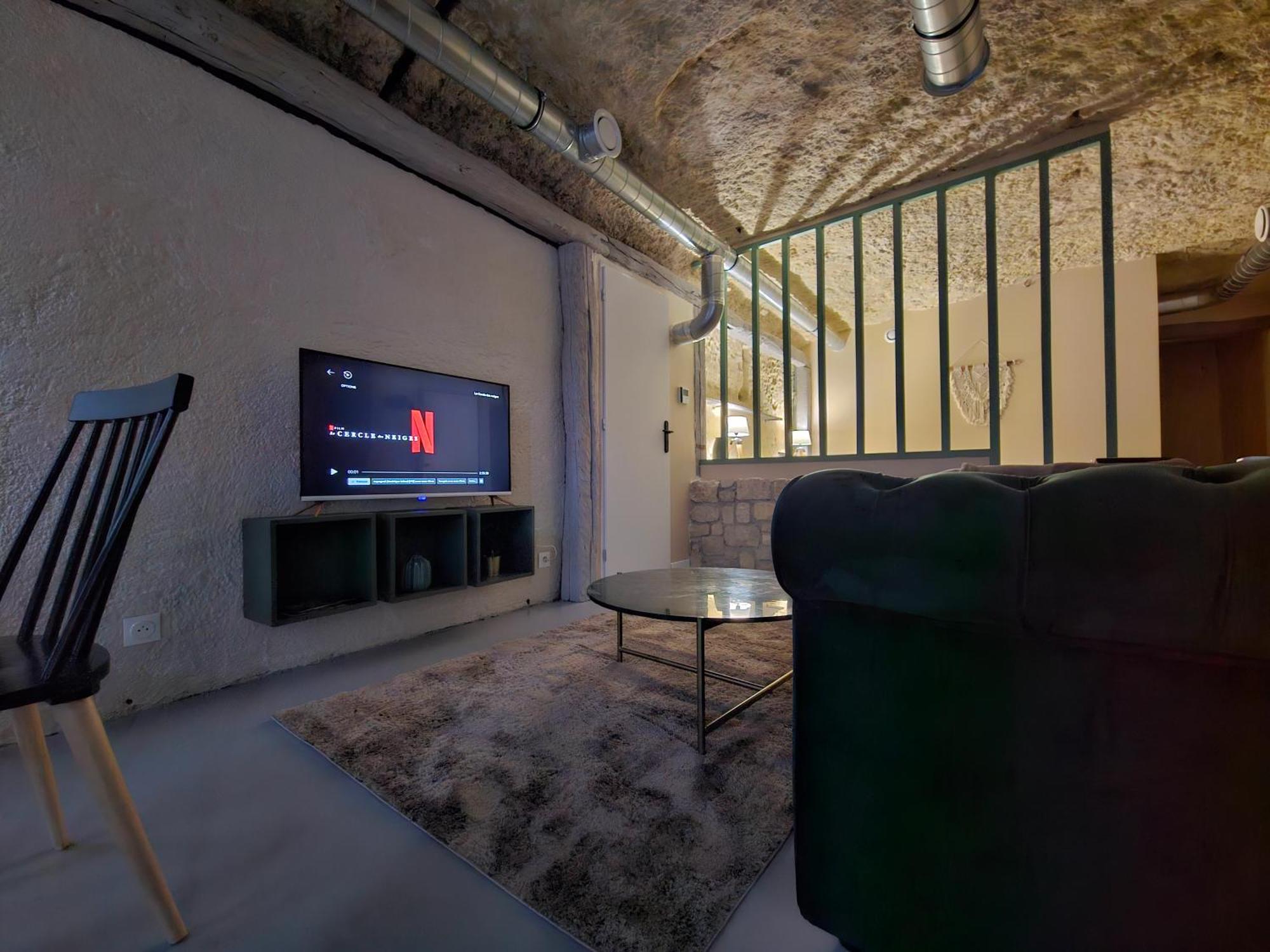 The Sweet Cave Apartment Saint-Étienne-de-Chigny Exterior foto